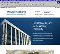 Ortho Urgent Care Express<br>American Hip Institute & Orthopedic Specialists