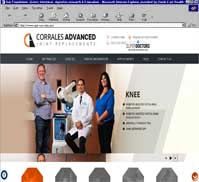 Corrales Advanced Joint Replacements<br>Luis A. Corrales MD