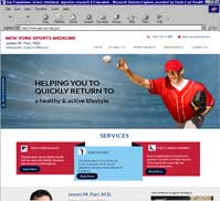 New York Sports Medicine<br>James M. Paci, MD