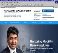 Mr Vasanth Eswaramoorthy<br>MBBS, PG Dip Ceret, MD(Res), FRCS (tr & Orth)