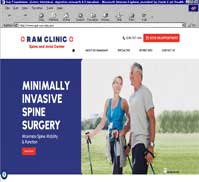 Ram Clinic Spine and Joint Center<br>Muthu Ramasamy, M.D.