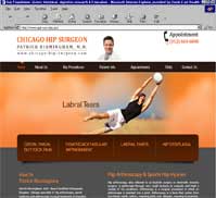 Chicago Hip Surgeon<br>Patrick Birmingham, M.D.