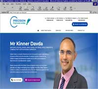 Precision Foot and Ankle<br>Mr Kinner Davda
