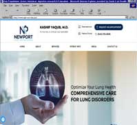 Newport Lung and Wellness<br>Kashif Yaqub, M.D.