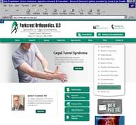 Parkcrest Orthopedics, LLC<br>James P. Emanuel, MD, CIME