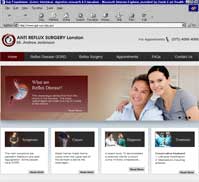 Anti Reflux Surgery London<br>Mr. Andrew Jenkinson