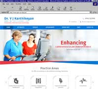Dr. V J Karthikeyan<br>MBBS, MD, FRCP (London), FACC, FESC