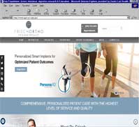 Frischortho<br>Nicholas B. Frisch MD | MBA