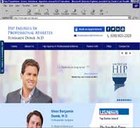 Hip Injuries In Professional Athletes<br>Benjamin Domb, M.D.