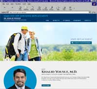 Same Day Hip And Knee Replacement<br>Dr. Khalid Yousuf