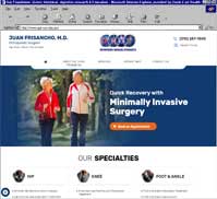 Orthopaedic Surgical Specialists<br>Juan Frisancho, M.D.