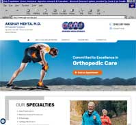 Orthopaedic Surgical Specialists<br>Akshay Mehta, M.D.