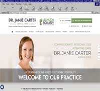 Lexington Podiatry<br>Dr. Jamie Carter<br>ABPM-D, C.PED