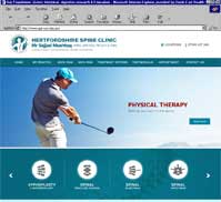 Hertfordshire Spine Clinic<br>Mr Sajjad Mushtaq MBBS, MRCSEd, FRCS(Tr & Orth)