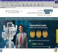 Dr. Arif Ahmad MD FACS FRCS