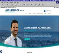 Adam G. Brooks, MD, FAAOS, QME