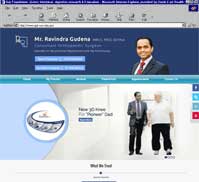 Mr. Ravindra Gudena<br>MRCS, FRCS (Ortho)
