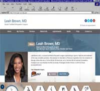 Leah Brown, MD