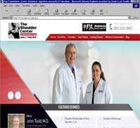 The Shoulder Center<br>John L. Todd, M.D.