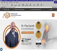 Oklahoma Joint Reconstruction Institute<br>Dr. Paul Jacob
