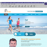 City Foot & Ankle<br>Mr. Laurence James