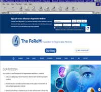 The Foundation for Regenerative Medicine<br>Chadwick C. Prodromos, MD